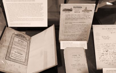 Small Collection of Ladino Documents now on Display in YRL
