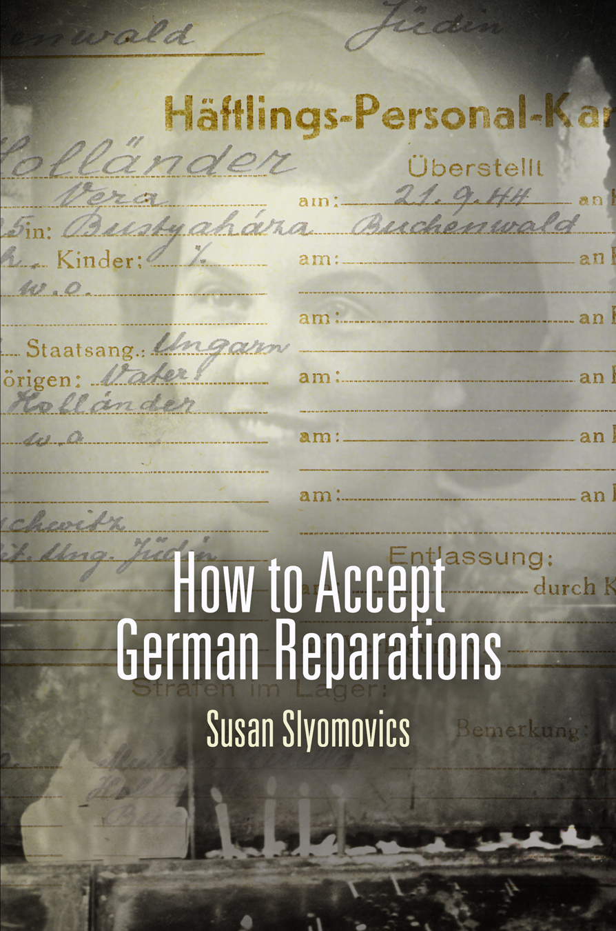 Susan Slyomovics Explores Reparations Programs and their Implications