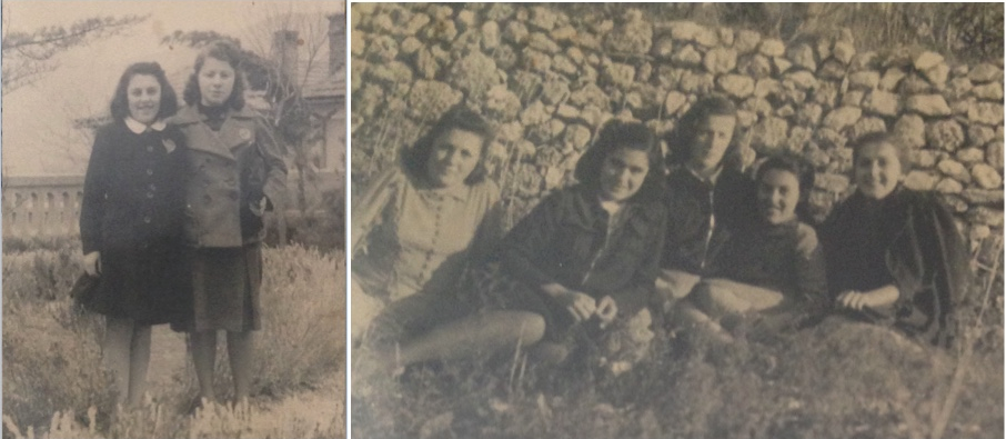 Rose in Mostar with Christian and Muslim friends, 1942.
